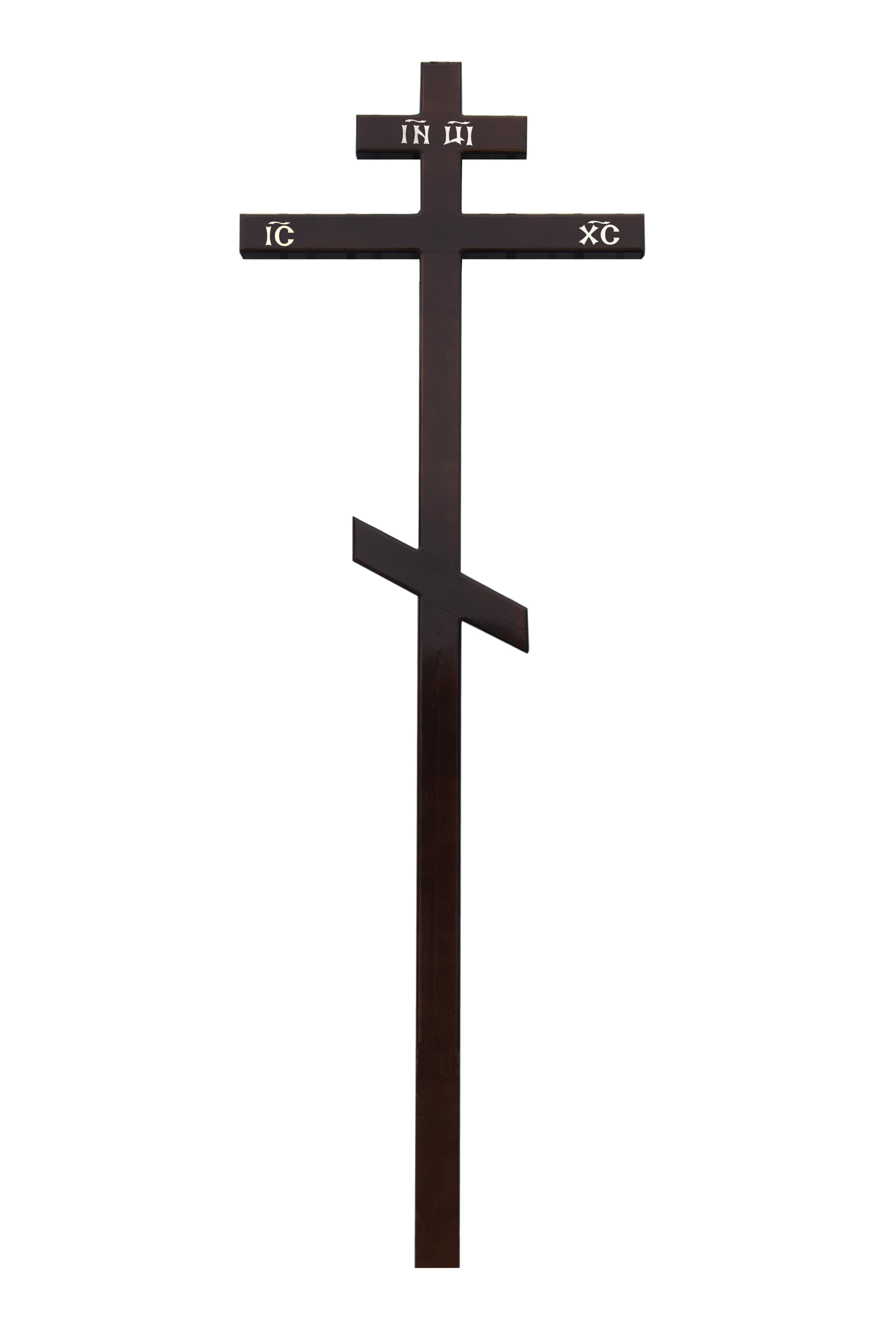 крест на могилу 100х100 темный
